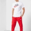 Nike t-shirt na krótki rękaw koszulka męska biała z nadrukiem
